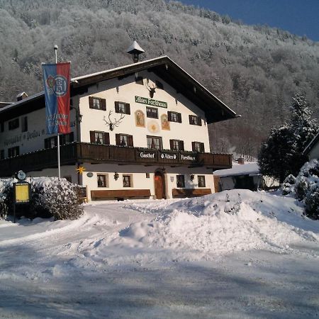 Gasthof Altes Forsthaus Рамзау Экстерьер фото
